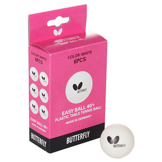 Easy Ball 40+ míčky na stolní tenis, balení 6 ks