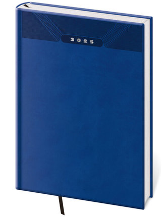 Denní diář A4 Print Classic modrý