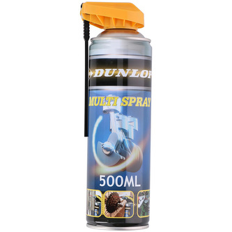 Dunlop - Víceúčelový sprej / mazivo / penetrační olej / čistič / kontaktní sprej 500 ml