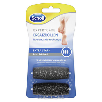 Scholl Náhradní hlavice do elektrického pilníku Velvet Smooth Diamond extra hrubé 2 ks unisex