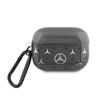 Mercedes Large Star Pattern - pouzdro AirPods Pro 2 (černé)