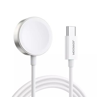 JOYROOM S-IW004 MAGNETICKÉ NABÍJENÍ KABEL TYPU C 120CM APPLE HODINKY BÍLÉ