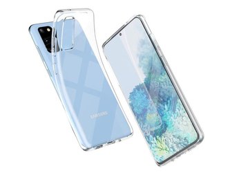 Pouzdro PURO 0.3 Nude pro Samsung Galaxy S20 Transparent