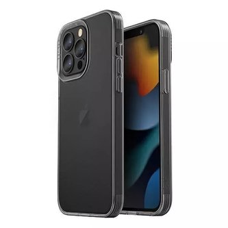 UNIQ pouzdro Air Fender iPhone 13 Pro / 13 6,1" šedé / kouřově šedé