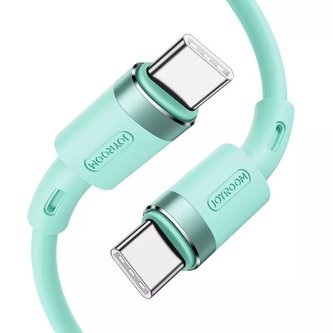 Joyroom odolný kabel USB typu C – USB typu C 3A 1,8 m zelený (S-1830N9)