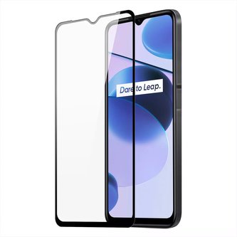 Tvrzené sklo 9H Dux Ducis 9D Tvrzené sklo odolné vůči celé obrazovce s rámečkem pro Realme C35 černé (pouzdro) Tvrzené sklo 9H Dux Ducis 9D Tvrzené sklo odolné vůči celé obrazovce s rámečkem pro Realme C35 černé (pouzdro)