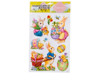 Samolepky bytové 423x250mm, vel. zvířátka