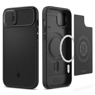 Etui Spigen Optik Armor Mag MagSafe pro Apple iPhone 14 Black