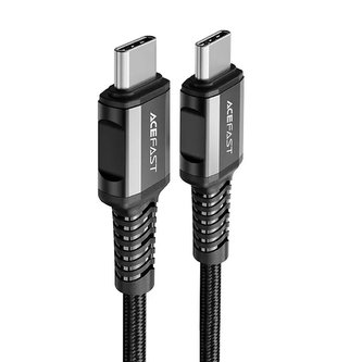 Acefast kabel USB Typ C - USB Typ C 1,2 m, 60W (20V / 3A) černý (C1-03 černý)