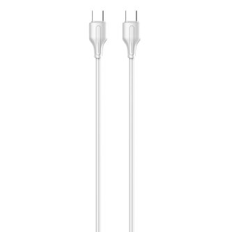 LDNIO LC121-C 1m, 65W USB-C - USB-C kabel