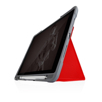 STM Dux Plus Duo - pouzdro pro iPad 10,2" 8 (2020) / 7 (2019) (Červená)