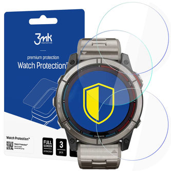 Ochranná fólie na displej x3 3mk Watch Protection pro Garmin Quatix 7X