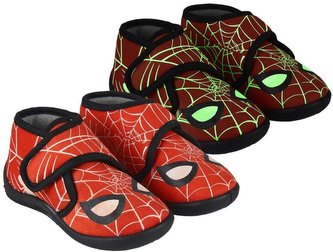 BAČKORY SPIDERMAN svítící - velikost 23