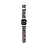 Hello Kitty Silicone Bows & Stripes - řemínek pro Apple Watch 38/40/41 mm (černý)