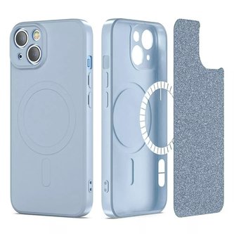 Etui chronne Icon MagSafe pro Apple iPhone 14 Sky Blue
