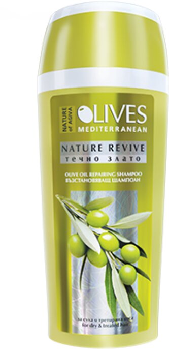 Regenerační šampon s olivovým olejem na suché a poškozené vlasy 250 ml