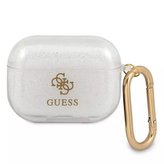 Kryt Guess GUAPUCG4GT AirPods Pro Transparent Glitter Collection