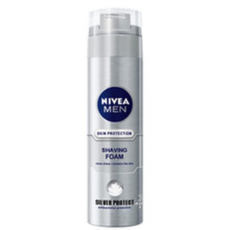 Nivea Pěna na holení Silver Protect 200 ml man