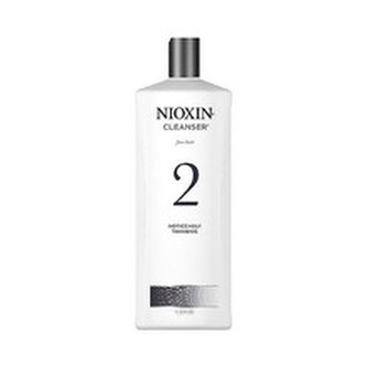 Nioxin Čisticí šampon pro jemné výrazně řídnoucí přírodní vlasy System 2 (Shampoo Cleanser System 2) Čisticí šampon pro jemné výrazně řídnoucí přírodní vlasy System 2 (Shampoo Cleanser System 2) - Objem 1000 ml unisex