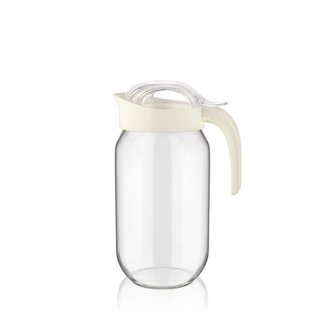 DŽBÁN SKLENĚNÝ FIORE S VÍKEM 1 L