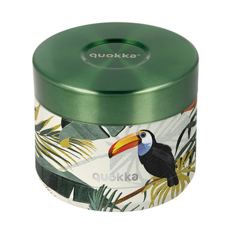 Quokka Whim - Nerezová nádoba na potraviny 360 ml (Tropical) Quokka Whim - Nerezová nádoba na potraviny 360 ml (Tropical)