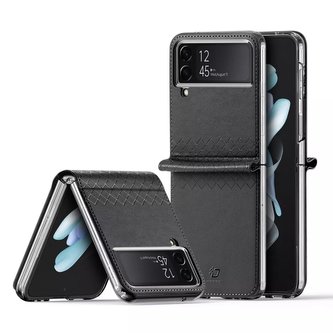Dux Ducis Bril pouzdro Samsung Galaxy Z Flip4 flip peněženka zadní kryt černý Dux Ducis Bril pouzdro Samsung Galaxy Z Flip4 flip peněženka zadní kryt černý