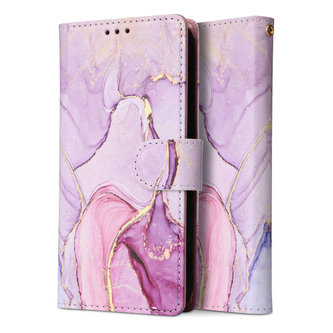 Etui portfel Wallet pro Samsung Galaxy A13 4G / LTE Colorful Marble