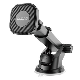 Magnetický držák telefonu do auta Dudao F6MAX na palubní desku (šedý)