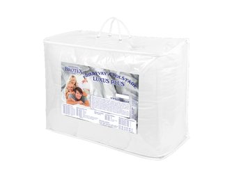 Letní SET Luxus Plus, přikrývka 140x200cm 450g + polštář 70x90cm 900g UNICO zip