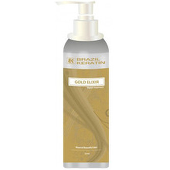 Brazil Keratin Elixír pro suché a poškozené vlasy (Gold Elixir Repair Treatment) Elixír pro suché a poškozené vlasy (Gold Elixir Repair Treatment) - Objem 50 ml woman