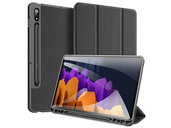 Pouzdro Dux Ducis pro Samsung Galaxy Tab S7 Plus / S8 Plus 12.4 T970 / T976B / X800 / X806 černé
