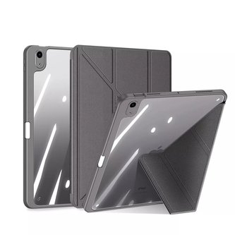 Dux Ducis Magi pouzdro pro iPad Air (5. generace) / (4. generace) pouzdro chytrý kryt se stojánkem a úložištěm pro Apple Pencil šedá Dux Ducis Magi pouzdro pro iPad Air (5. generace) / (4. generace) pouzdro chytrý kryt se stojánkem a úložištěm pro Apple Pencil šedá