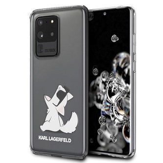 Sluneční brýle Karl Lagerfeld Choupette Fun - Samsung Galaxy S20 Ultra (čiré)