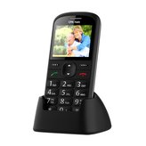 Telefon CPA Halo 21 Senior černý s nabíjecím stojánkem