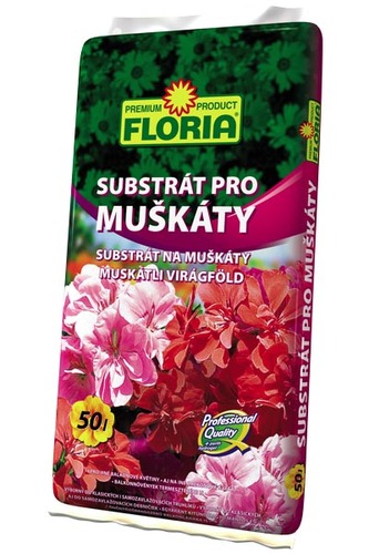 FLORIA substrát pro muškáty 50 l