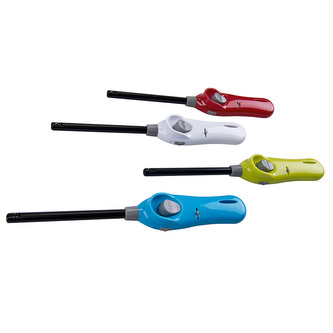 Plynový zapalovač pohodlný dlouhý 26 cm (bílý)