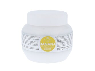 Kallos Banana Fortifying Hair Mask 275 ml Maska na suché a poškozené vlasy