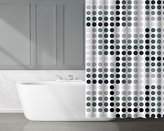Závěs koupelnový 180x180cm dekor, PES dekor tečky
