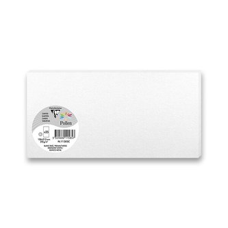 Barevná dopisní karta Clairefontaine 106 x 213 mm do DL obálek, 25 ks perleťová, DL