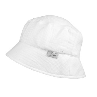 Klobouk mušelín White; Barva: bílá; Velikost: S