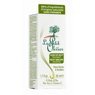 Le Petit Olivier Vyživující noční pleťový krém s olivovým olejem - 50ml woman