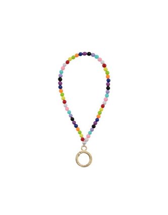 Korálkový přívěšek na ruku pro telefony se zadním krytem multi beads