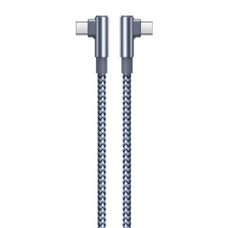 Kabel USB-C USB-C Remax Ranger II, RC-C002, (stříbrný)