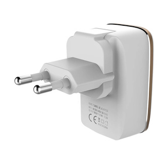 Nástěnná nabíječka LDNIO A2204 2USB + kabel USB-C