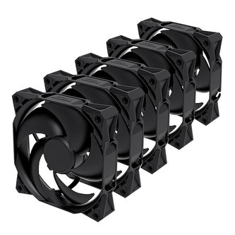 Computer Fan set Darkflash S100 5IN1 Black