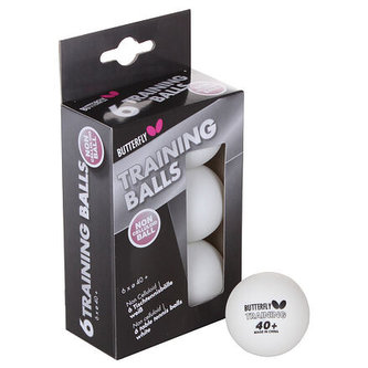 Training 40+ míčky na stolní tenis balení 6 ks
