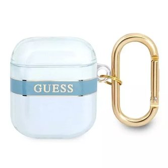 Guess GUA2HHTSB kryt AirPods niebieski/blue Strap Collection