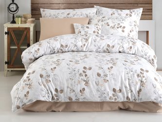 Povlečení francouzské krep 200x200, 70x90 Adalia natur