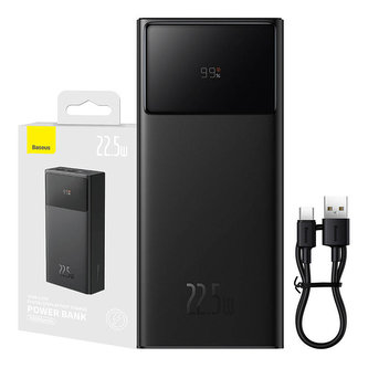 Powerbanka Baseus Star-Lord 30000mAh, USB, USB-C, 22,5W (černá)
