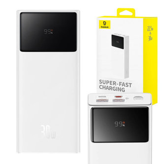 Powerbank Baseus Star-Lord 20000mAh, 30W (white) Powerbank Baseus Star-Lord 20000mAh, 30W (white)